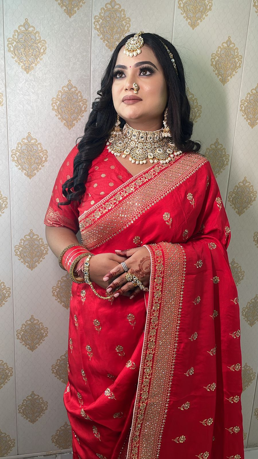 BEST reception makeup Services in Faridabad